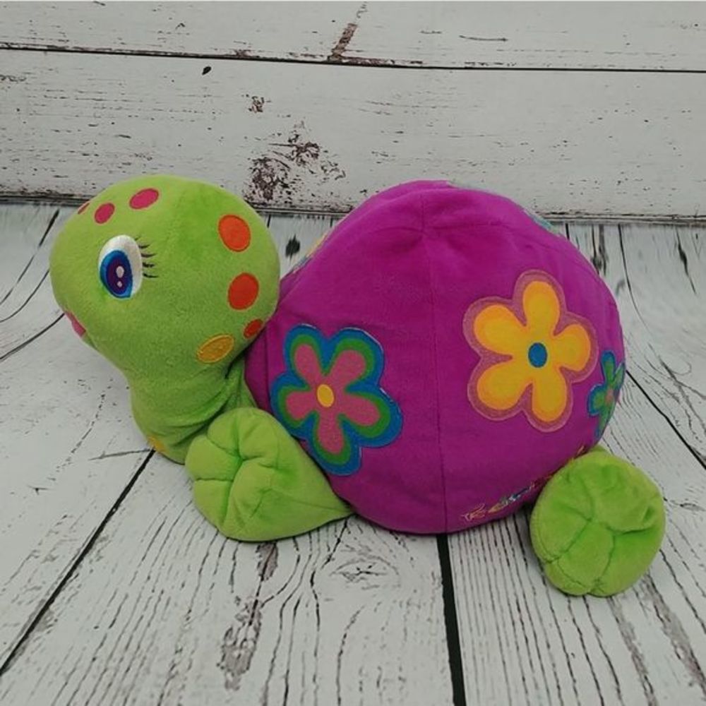 Vintage Lisa Frank Large Turtle Plush‎